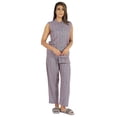 thumbnail image 1 of Phagun Pajamas Set Printed Rayon Sleepwear Sleeveless Nightwear For Women, 1 of 7