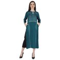 thumbnail image 1 of Phagun Rayon Gota Patti Long DesignerKurtiFor Women's Indian Ethnic Wear Solid Kurta, 1 of 7