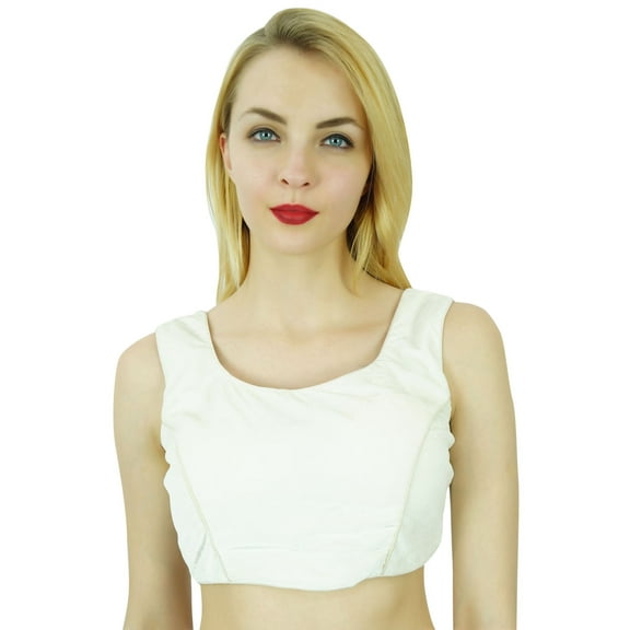 Phagun Readymade Designer Stitched Padded Saree Blouse Wedding Bridal Sari Crop Top