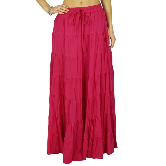 Phagun Resort Wear Skirt Long Maxi Skirt Beach Wear Cotton Summer Wear