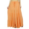 thumbnail image 1 of Phagun Resort Wear Skirt Long Maxi Skirt Beach Wear Cotton Summer Wear, 1 of 5