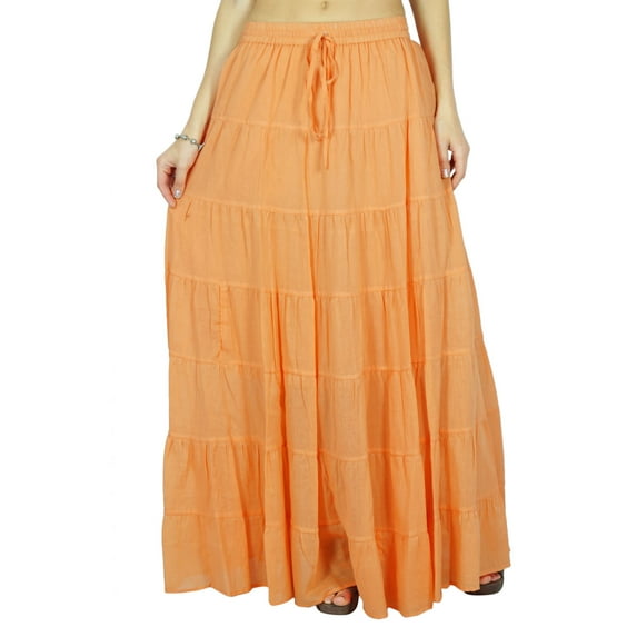 Phagun Resort Wear Skirt Long Maxi Skirt Beach Wear Cotton Summer Wear