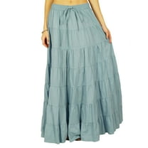 Phagun Resort Wear Skirt Long Maxi Skirt Beach Wear Cotton Summer Wear