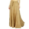 thumbnail image 1 of Phagun Resort Wear Skirt Long Maxi Skirt Beach Wear Cotton Summer Wear, 1 of 6