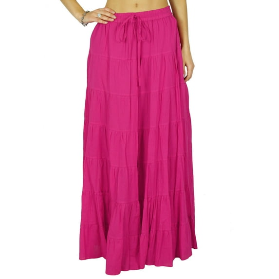 Phagun Skirt Long Maxi Skirt Beach Wear Cotton Summer Wear Clothing