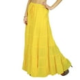 thumbnail image 1 of Phagun Skirt Long Maxi Skirt Beach Wear Cotton Summer Wear Clothing, 1 of 4