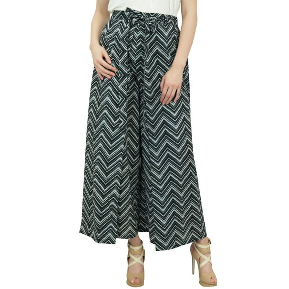 Phagun Thai Fisherman Pants Black Summer Wear Clothing Cotton Trousers-XX Large