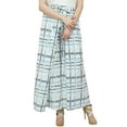 thumbnail image 1 of Phagun White Trousers Cotton Indian Wear Palazzo Pant Summer Clothing-S, 1 of 6