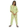thumbnail image 1 of Phagun Women Loungewear 2Pcs Pajama Set Sleepwear Top & Pajama Asian Nightwear, 1 of 7
