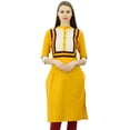 thumbnail image 1 of Phagun Women Rayon Tunic Kurti Straight Casual Formal Indian Ladies Kurta, 1 of 2