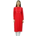 thumbnail image 1 of Phagun Women Rayon Tunic Kurti Straight Casual Formal Indian Ladies Kurta, 1 of 7