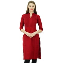 Phagun Womens Cotton Tunic Ethnic Kurta Casual Formal Indian Ladies Kurti