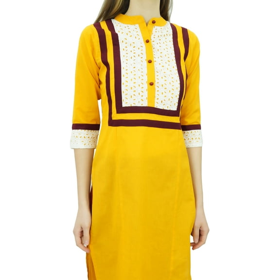 Phagun Womens Kurta Casual Cotton Summer Tunic