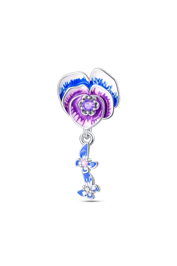 Phalaenopsis Charm, Compatible with Most Bracelet, Charm for Bracelet