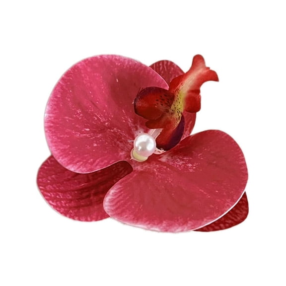Phalaenopsis Orchid Hairpin Simulated Flower Hairpin Headband Hair Accessory