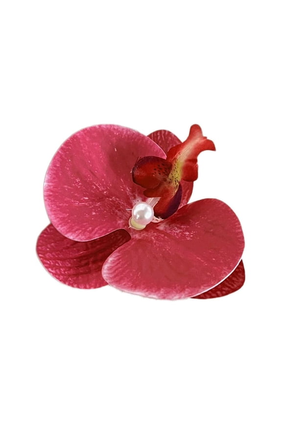 Phalaenopsis Orchid Hairpin Simulated Flower Hairpin Headband Hair Accessory