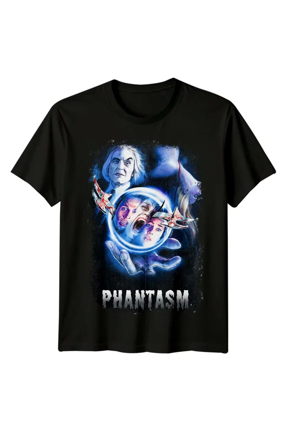 Phantasm (1979) Movie Poster Inspired T-Shirt Retro 80s Tee