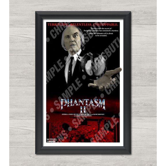 Phantasm II Movie Poster, Horror Film Wall Art Print
