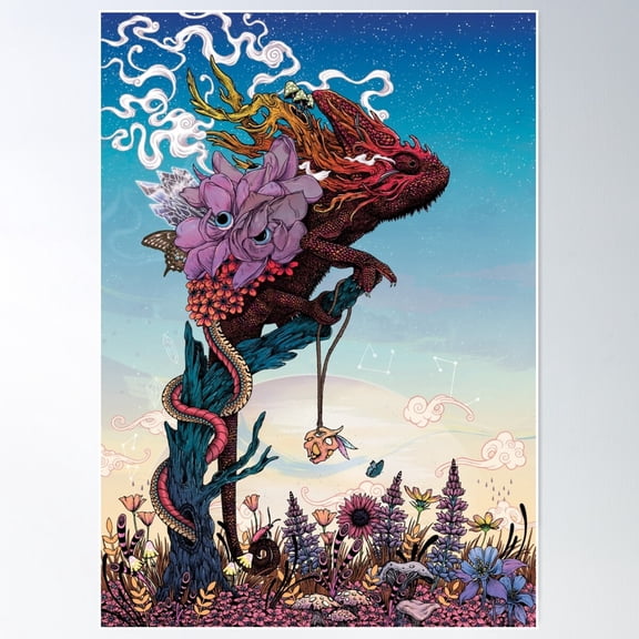 Phantasmagoria Ii Poster Wall Art, Modern Wall Decor For Living Room Bedroom, 8x12 UNFRAMED