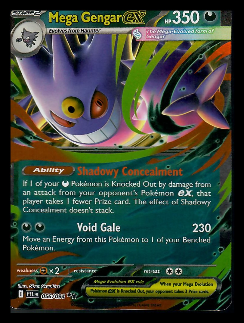 ポケモンカードゲーム 6 box Mega Genga Pokémon - Trading Card Game: Mega Battle Deck Mega-Gengar-ex (1