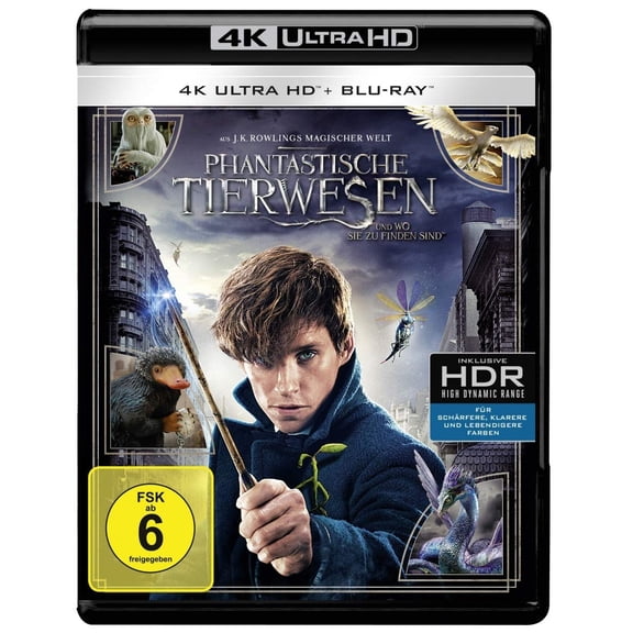 Phantastische Tierwesen und wo sie zu finden sind (4K Ultra-HD + 2D-Blu-ray) (2-D (4K Ultra HD)