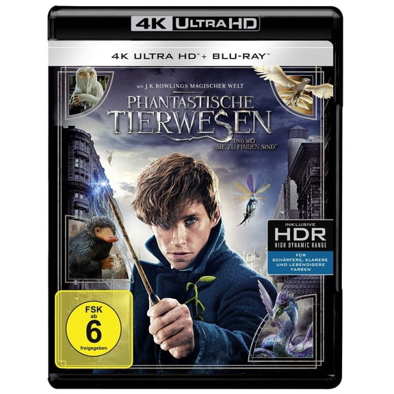 Phantastische Tierwesen und wo sie zu finden sind (4K Ultra-HD + 2D-Blu-ray) (2-D (4K Ultra HD)