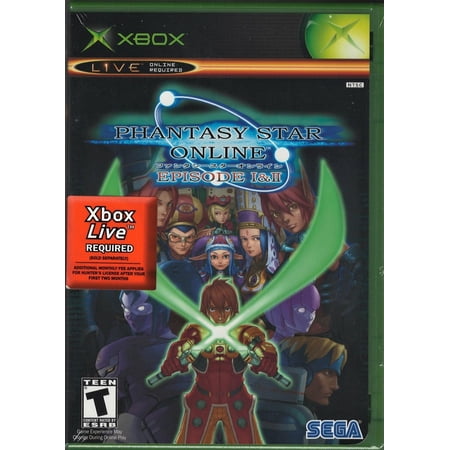 Phantasy Star Online XBox (Brand New Factory Sealed US Version) Xbox