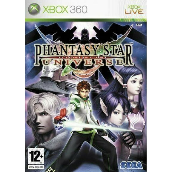 Phantasy Star Universe  Microsoft XBOX 360 CIB  Clean Disc Cleaned & Re-Sealed