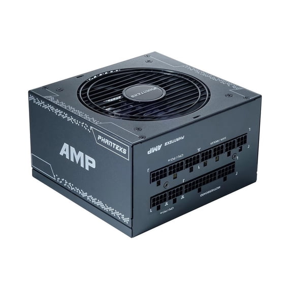 Phanteks AMP 1000W V2 80PLUS Gold, ATX Power Supply, 12VHPWR Included, Fully Modular, Hybrid Mode, Silent fan, Revolt PRO LINK Certified