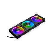 Phanteks D30-120 D30-120, Black, 3 Pack 120 mm DRGB LED 573 Case Fans