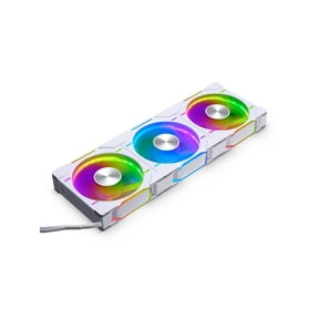 Phanteks D30-120 DRGB PWM FAN 3Pack, Premium D-RGB Performance Fans, ARGB/DRGB lighting, Daisy-chain Fan Linking system, White, 3Pack