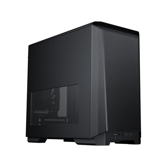 Phanteks Eclipse P200A Performance, high airflow Ultra-fine mesh design, mini-ITX tower, 120mm black case fans