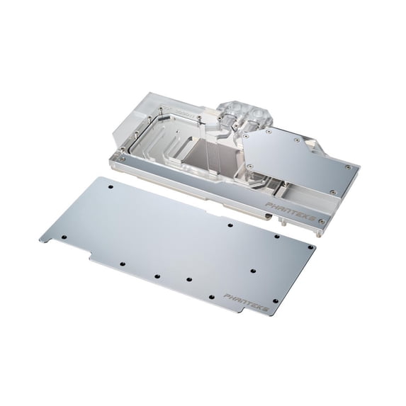 Phanteks Glacier G30 for MSI SUPRIM (X) / GAMING (X) TRIO RTX 3090 Ti, Nickel-Plated, Acrylic, Aluminum Cover plate, Digital RGB, Full water block - Chrome