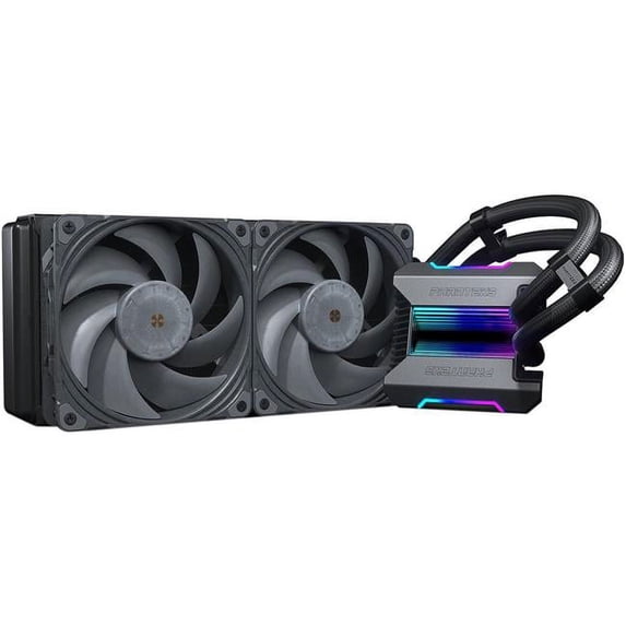 Phanteks Glacier One 240 T30 - Processor liquid cooling system - Radiator Size: 240 mm - (for: LGA1156, LGA1366, LGA1155, LGA2011, LGA1150, LGA2011-3, LGA1151, AM4, LGA2066, TR4, sTRX4, LGA1200, LGA1152) - aluminum - 120 mm