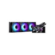 Phanteks PHGO360M25G2LCD Glacier One 360M25 LCD 360mm Liquid CPU Cooler Black