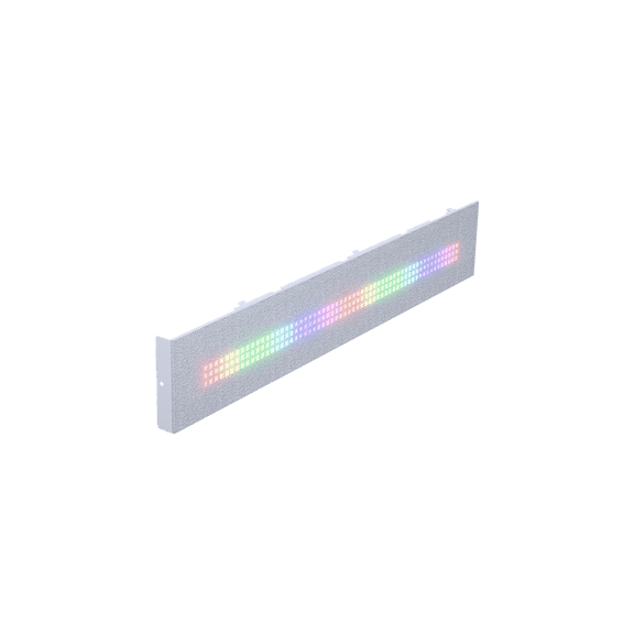 Phanteks Matrix-600 Screen Upgrade Kit, for XT View and G400A, 600 LED Display, Fabric Panel, Grey White