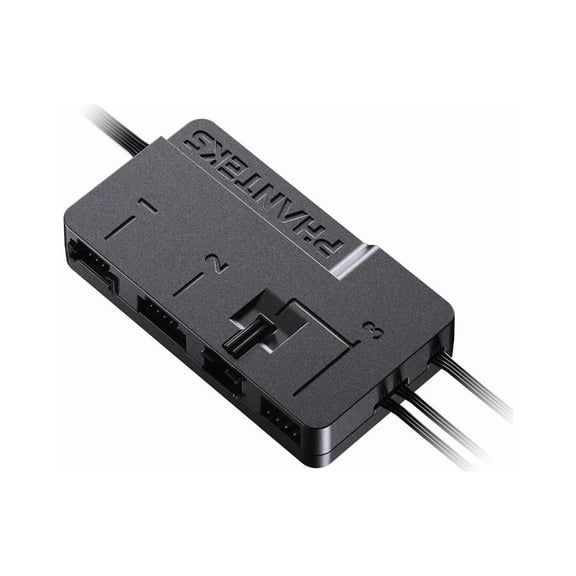 Phanteks Nexlinq Hub V2, Fan & Lighting control Windows App, Multiple channel output, Black.