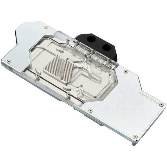 Phanteks PH-GB2080TiFE for RTX 2080 Ti and 2080 Founders Edition, Nickel-Plated Copper Base, Aluminum Cover, Acrylic cover, Digital RGB Lighting, Full Water Block, Mirror Chrome Edition.