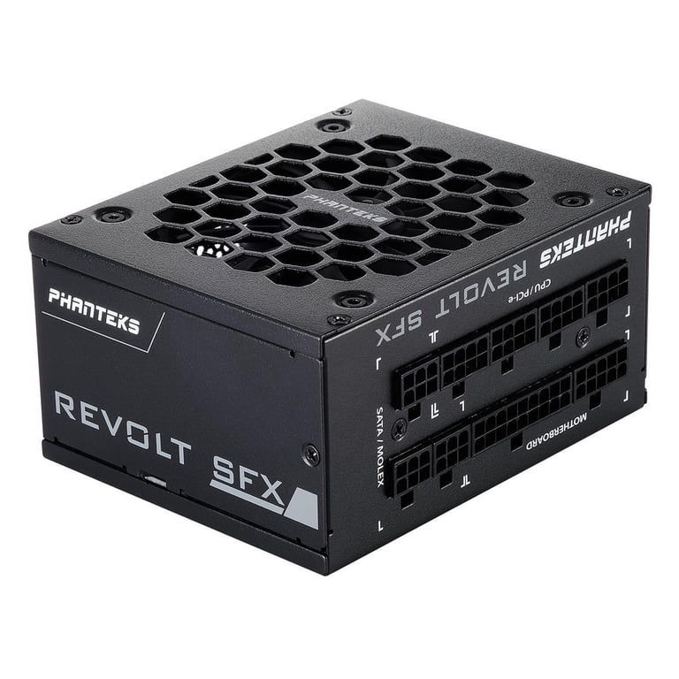 Phanteks REVOLT SFX PH-P750GSF 本体 sfx電源 Phanteks Revolt PH-P750GSF_US01 750 W SFX 80 PLUS GOLD Certified