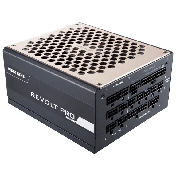 Phanteks Revolt Pro Series PH-P850GC, 80PLUS GOLD, Fully Modular, Patented Power Combo Technology, 850W ATX Power Supply