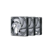 Phanteks PHF140T30 T30 140mm High Performance PWM Fan Triple Pack Black Grey