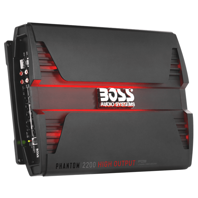 BOSS Audio Systems PF2200 4 Channel Car Amplifier, 2200 Watts