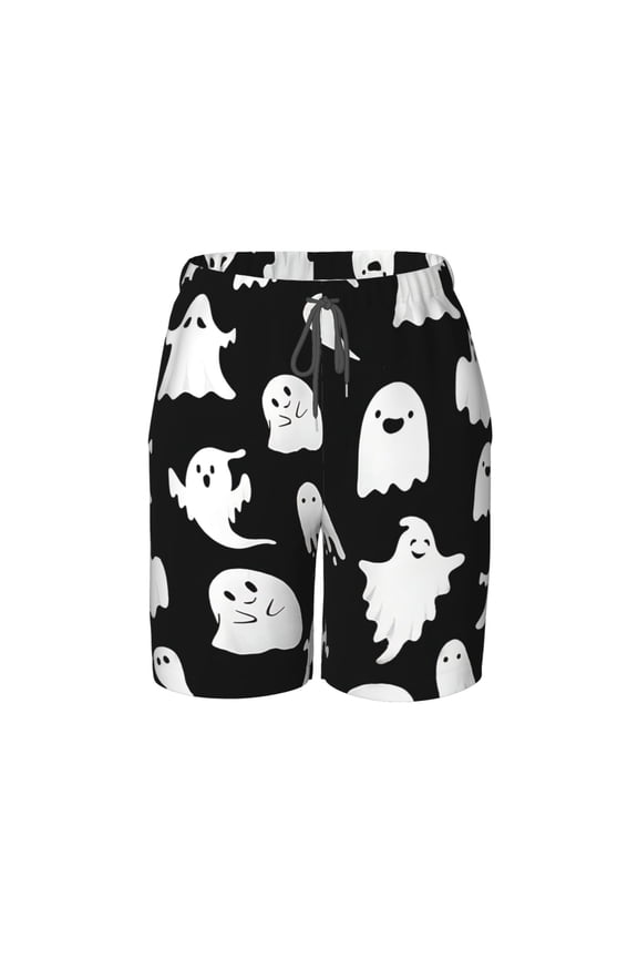 Phantom Beach Pants Teen Shorts with Mesh Lining and Drawstring