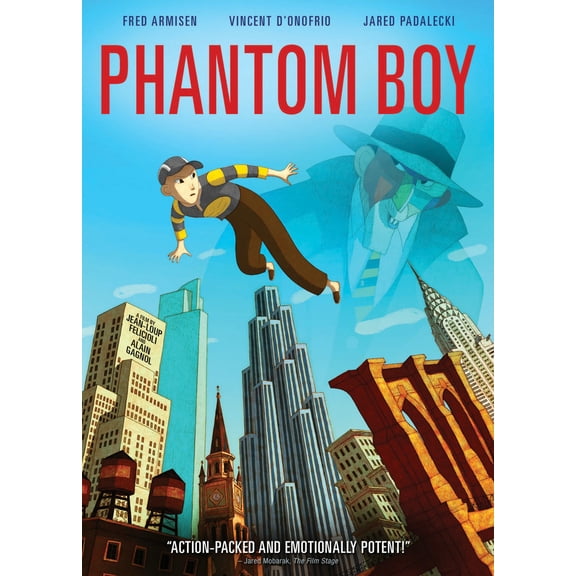 Phantom Boy [DVD], Feature,Animated Feature,Animation,Independent,Foreign,Fantasy,