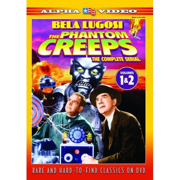 Phantom Creeps 1 & 2 (DVD), Alpha Video, Drama