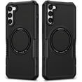 thumbnail image 1 of Phantom Eye Magnetic Case, Full Wrap Case, Shockproof and Wear-Resistant, Simple Design for Samsung Galaxy S23 S22 S21 S20 Ultra Plus FE Note20 Phone Case (Black,S23 Ultra), 1 of 7