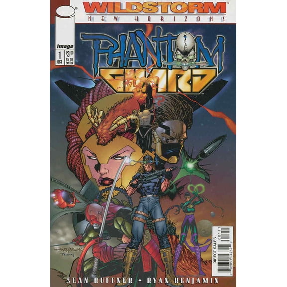 Phantom Guard #1 VF ; Image Comic Book