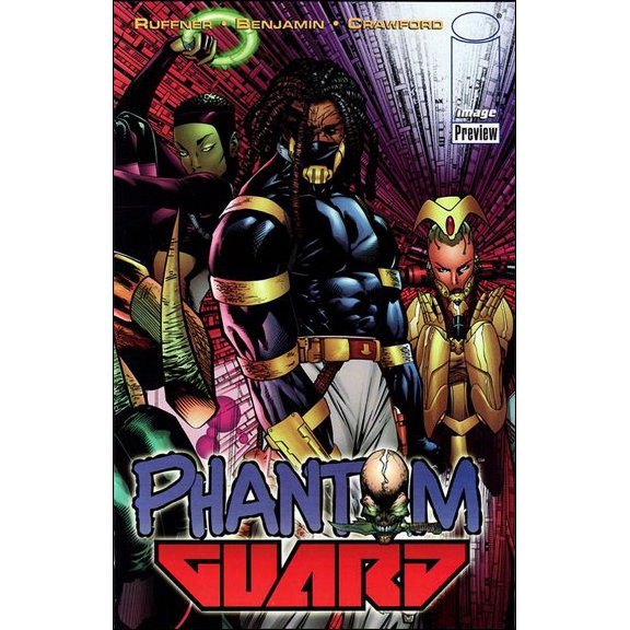Phantom Guard Ashcan #1 VF ; Image Comic Book