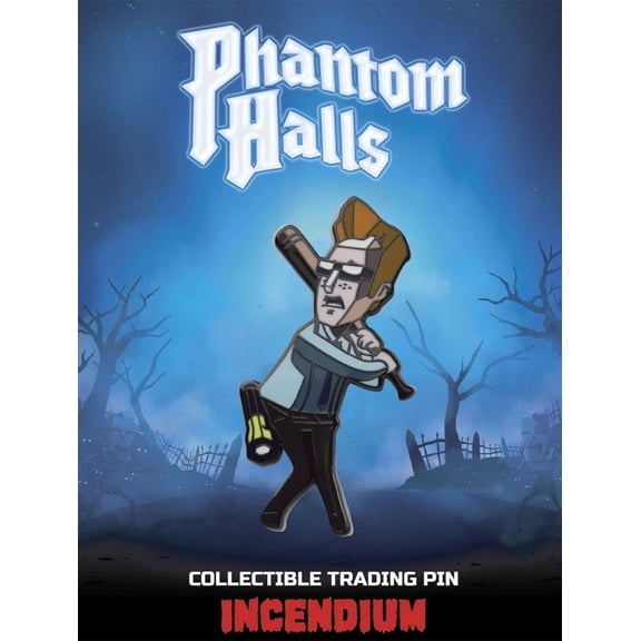 Phantom Halls The Nerd Lapel Pin