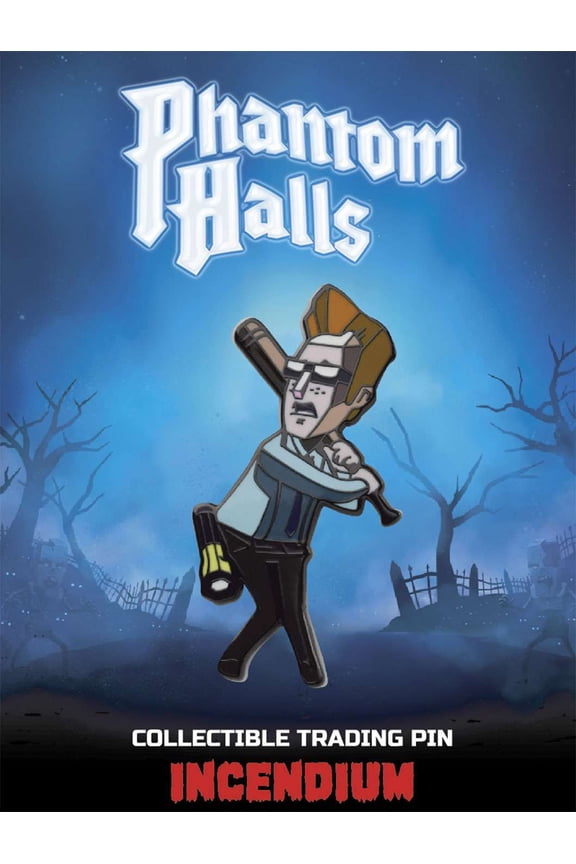 Phantom Halls The Nerd Lapel Pin